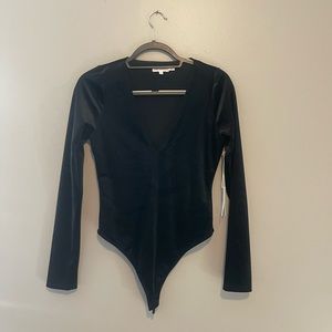 Good American Velvet Bodysuit